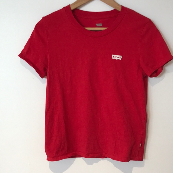 Levi’s Red T-Shirt XSmall - Picture 1 of 5